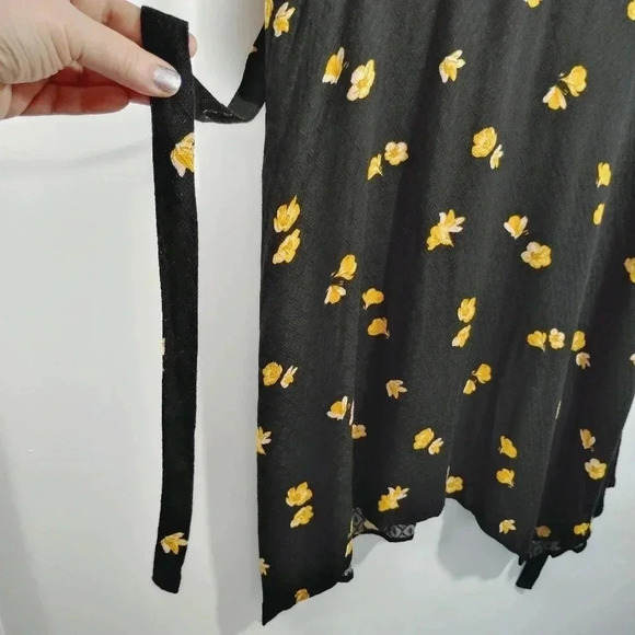 Knox Rose Dress Sleeveless Sharkbite Handkerchief Hem Large - Picture 5 of 12